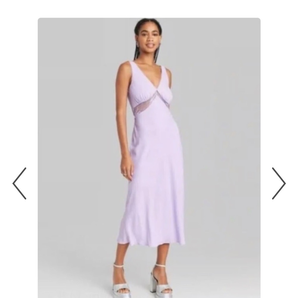 Wild Fable Lavender Midi Dress